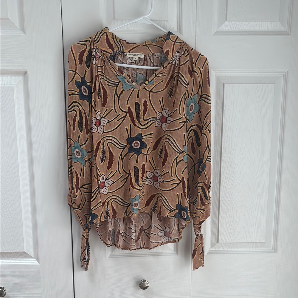 Floral Patterned Women's Top